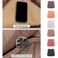 thumbnail image 4 of Skin-Friendly & Dirt-Repellent Leather Seat Cushions, Universal Non-Slip Breathable Memory Foam Seat Pad for Car, Provides Comfort and Support and Easy Cleaning, for Car, Office & Home, 4 of 7
