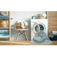 thumbnail image 2 of Ahgly Company Machine Washable Indoor Rectangle Contemporary PowderBlue Area Rugs, 8' x 12', 2 of 7