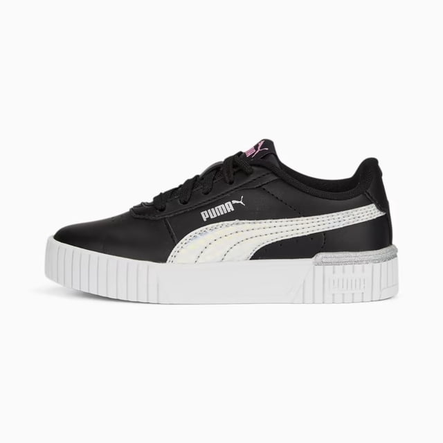 Tenis Casual Puma Carina 2.0 Mermaid PS Negro 389743 02 Niña 17 cm