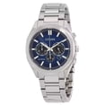 thumbnail image 1 of Citizen Eco-Drive Chronograph Stainless Steel Blue Dial CA4590-81L 100M Men's Watch, 1 of 3