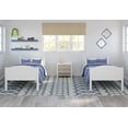thumbnail image 3 of Storkcraft Lenox Classic Convertible Twin Bunk Bed for Bedroom White, 3 of 11