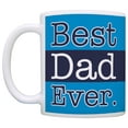 thumbnail image 2 of ThisWear Dad Mug Best Dad Ever Fathers Day Mug 11 ounce 2 Pack Coffee Mugs Blue, 2 of 4