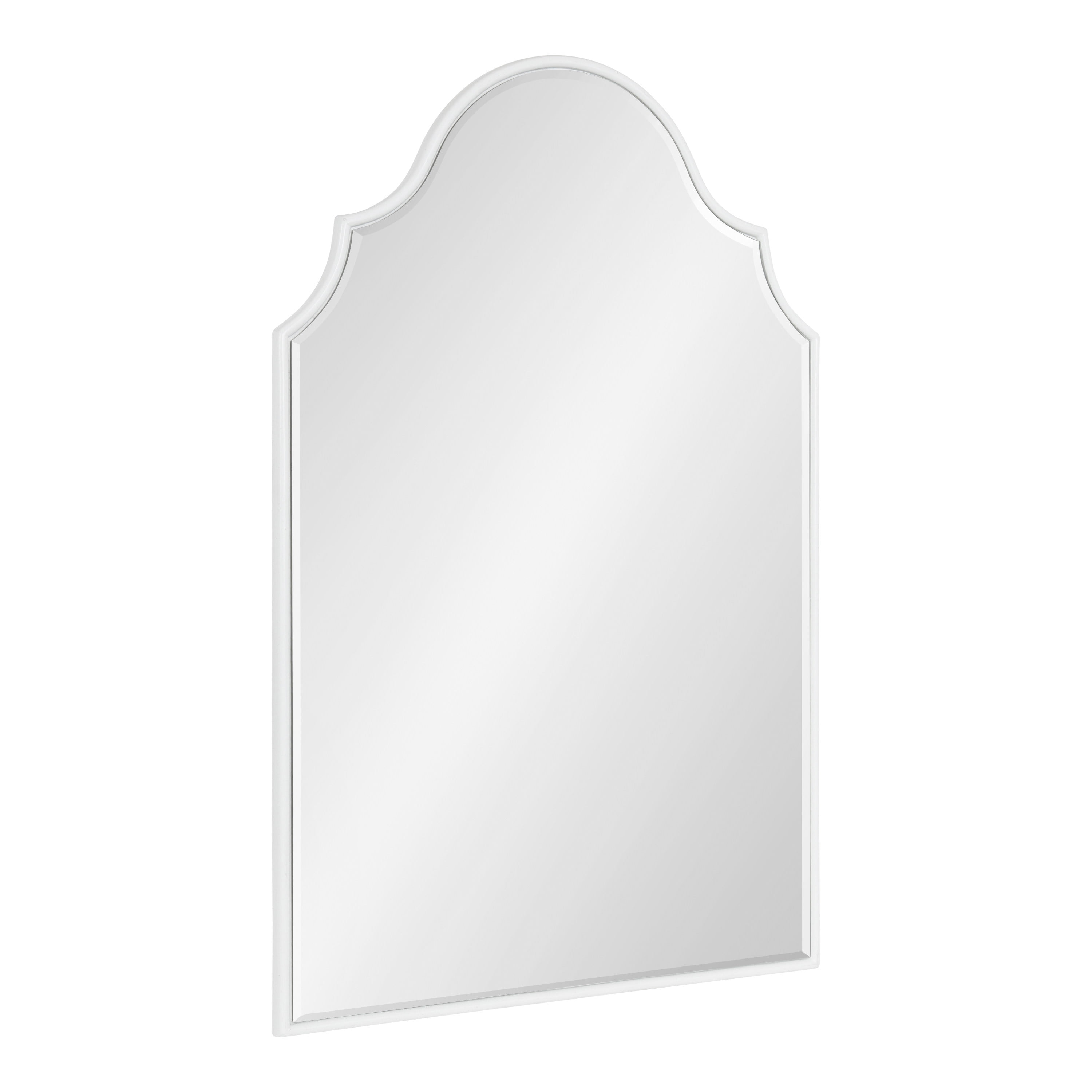 Kate and Laurel Leanna Modern Coastal Arched Wall Mirror, 20 x 30