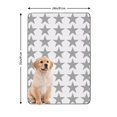 thumbnail image 3 of Indoor Dog Pee Pads, Leak-Proof Reusable and Washable Potty Pads for Training Puppies, 24" x35" (Texture/leopard /Geometry), 3 of 8