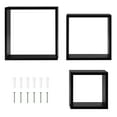thumbnail image 5 of Mainstays Wood Cube Shelf Set Modern 4"x9", 5 of 6