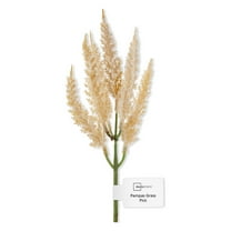 Mainstays Artificial Pampas Grass Pick 2.5 inch x 8.25 inch Tan