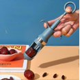 thumbnail image 2 of Blue date hawthorn artifact red date cherry pit slicer creative home kitchen gadget set, 2 of 4