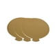 thumbnail image 2 of Ounissouiy 100 Uds. Tableros redondos para pasteles, decorativos, desechables, para pasteles, Pizza, círculos, cartón para pasteles, Mousse, Herramientas y accesorios para hornear dorado 9cm, 2 of 6