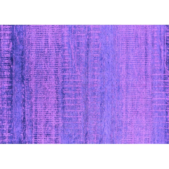 Ahgly Company Indoor Rectangle Oriental Purple Industrial Area Rugs, 2' x 5'