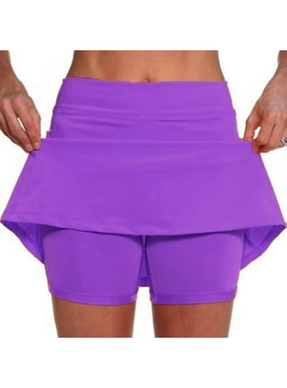 Wisremt Women s Skirts Purple Walmart