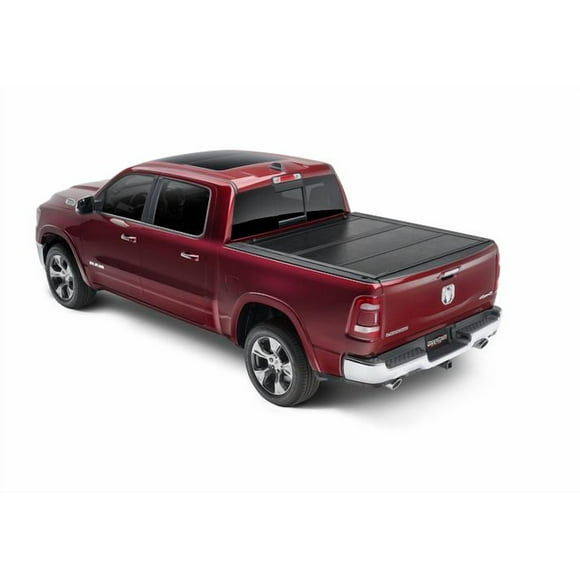 UnderCover Tonneau Cover FX31005 Flex; Tri-Fold; Non-Lockable; Black Semi-Gloss Textured; Black; Aluminum