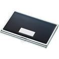 thumbnail image 2 of Visol V911B Andrew Navy Blue Lacquer Business Card Case, 2 of 3