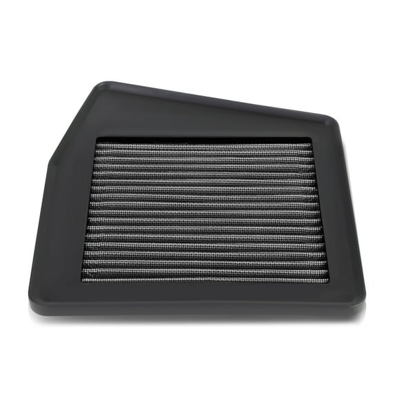 DNA Motoring AFPN-029-SL Non USDM Honda Accord Reusable & Washable Replacement High Flow Drop-in Air Filter (Silver)