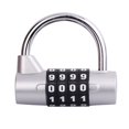 thumbnail image 1 of Heavy Duty 4 Dial Digit Combination Lock Weatherproof Security Padlock Outdoor Gym Safety Code Lock, 1 of 5