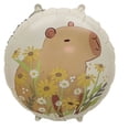 thumbnail image 4 of Capibara PequeMoon Set Decoración Cumpleaños Globos Metálicos Carpincho Rosa, 4 of 5