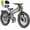 A9 Pro Max 60V70Ah Gray, variant on ANIIOKI A9 Pro Max 2025 Ebike,5600W(Peak)Dual Motor,60V 70Ah Battery,26x4.8" Tires, Up to 200 Miles Long ranges,Shimano 7-Speed, High-Speed Electric Dirt Bike