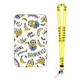 thumbnail image 3 of Portatarjetas de Minions con cordón, colgante de Minion, estuche de papelería para estudiantes, llavero, estuche para tarjetas de identificación de Bob, Joel, Kevin, figuras de Anime, juguete, 3 of 5
