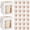 White, variant on 10/20Pcs Kraft Paper Candle Gift Boxes With Clear Window Packaging Supplies With Tags And Twine For Wedding Birthday Party Jewel