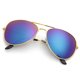 thumbnail image 2 of Qarigey Gafas de sol Novedad de alto rango Diferentes vibrantes Resistentes Ligeras Mano de obra fina Diseño único Gafas redondas Lentes Oro + Verde Qarigey AP008819-02, 2 of 6