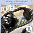 thumbnail image 4 of iYofe Toddler Push Car with Parent Handle, Licensed Ford Bronco Raptor 3-in-1 Ride on Toys for Toddlers with Music, Horn, Under Seat Storage, White, 4 of 8