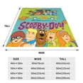 thumbnail image 5 of Scooby-Doo Soft Lightweight Bed Blankets Plush Fuzzy Cozy Blanket Microfiber Throw Blanket For Couch, 5 of 9