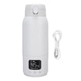 thumbnail image 2 of Portable Milk Warmer, Travel Electric Kettle Cordless IPX6 Water Proof 316 Stainless Steel  for Outdoor Car, 2 of 7