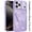 Purple, variant on XPM for Apple iPhone 17 Pro (6.3") Phone Case, Butterfly Moveable Grip 3D Pop Stand Full Diamond Bling Sparkling TPU Fashion Hybrid Cover for iPhone 17 Pro (Pink)