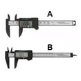 thumbnail image 2 of Caliper Numérique Précis pour Menuiserie Angle Compteur Écran LCD Réglable 100mm Calipers Vernier Règle de Pachomètre Appareil de Mesure 0-100mm, 2 of 8