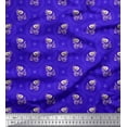 thumbnail image 1 of Soimoi Poly Georgette Fabric Dot,Leaves & Floral Artistic Decor Fabric Printed Yard 42 Inch Wide, 1 of 3