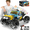 Blue, variant on HNH 1:10 Big Remote Control Car for Kids, 4WD Off Road Rc Car Monster Truck with LED Light, Music, 25KM/H, 2 Batteries