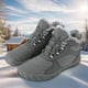 thumbnail image 3 of Zapatos Descalzos Con Punta Ancha Botas Felpa Invierno Impermeables para Y, 3 of 9
