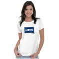 thumbnail image 4 of Visit South Dakota Home State Travel Womens Fitted Plus Size Graphic Tee Brisco Brands 2X, 4 of 5