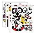 FORYULIK Props for 360 Photo Booth Stickers Pumpkin Decorating for Kids