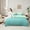 Cyan Green, variant on Feelyou Modern Blue Gradient Twin Bedding Sets 7-Piece for Adult, Chic Art Abstract Bedding Comforter Set, Simple Fashion Theme Reversible Sheet Sets, Lightweight Room Decor
