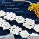 thumbnail image 3 of Diademas para niñas pequeñas, diadema elástica de encaje doble con flores, dulce diadema con lazo, accesorios para el cabello para niñas, 3 of 5