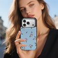thumbnail image 2 of Wallet Case For Apple iPhone Air / 17 Pro / 17 Pro Max Series with Card Holder, PU Leather Kickstand Card Slots Screen Protector Included For iPhone 17 Series, Rose Pattern, 2 of 8