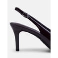thumbnail image 4 of No Boundaries Women's Slingback Peep Toe Heels, 4 of 6