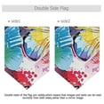 thumbnail image 2 of Colorful Butterflies Garden Flag 18" x 12.5" Double Sided Yard Lawn Outdoor Decor Small Yard Flags, 2 of 6