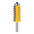 thumbnail image 4 of 8mm Shank Finger Joint Router Bit Milling door Glue Joint Cutter Tenon Knife 0.3x2.1 inches, 4 of 6