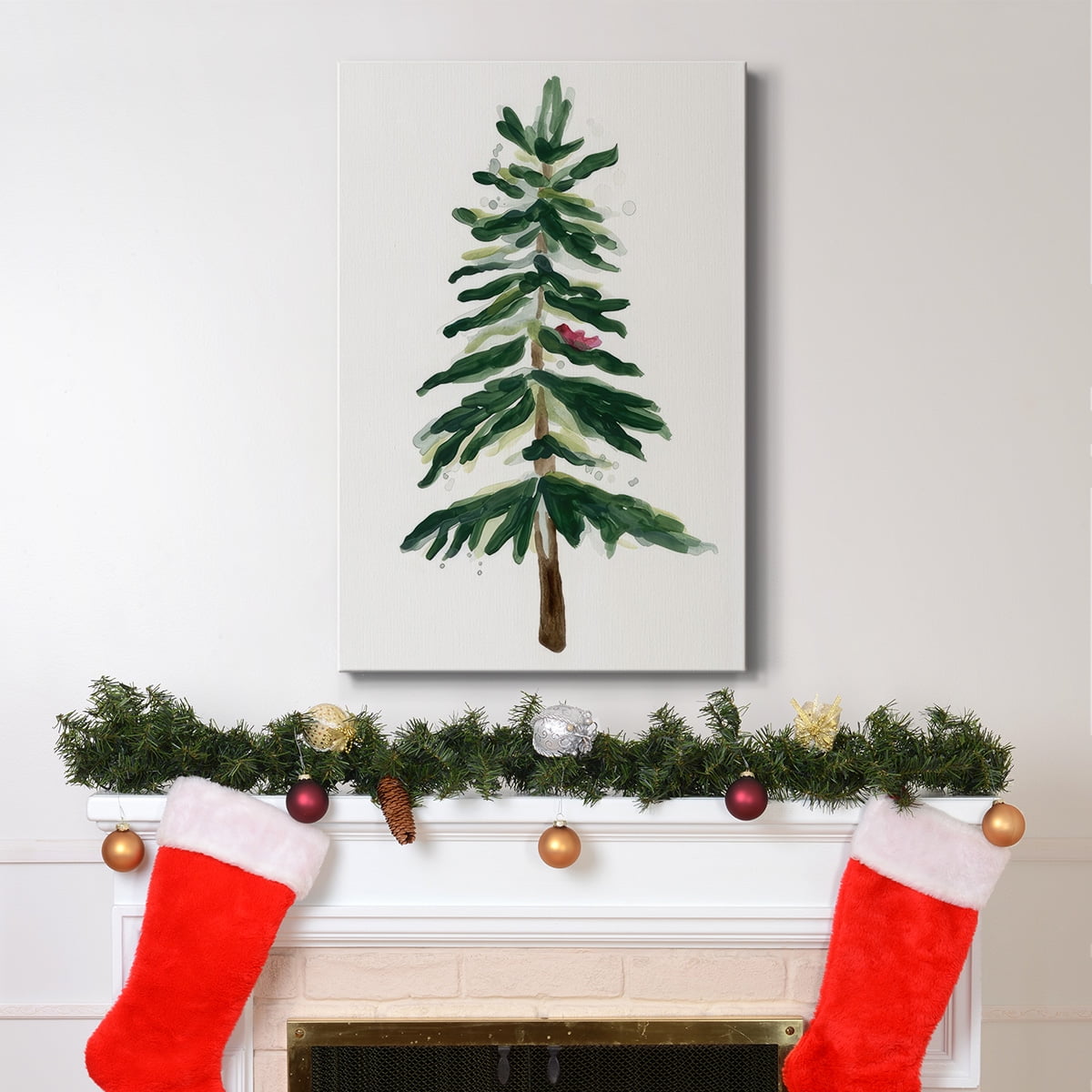 Warm Winter Wishes VII- Gallery Wrapped Canvas