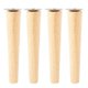 thumbnail image 2 of 8/10/15cm Solid Wood Furniture Leg Straight Feet Sofa Bed Cabinet Table And Chair Replacement Feet Sloping Feet Replacement, 2 of 5
