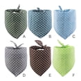 thumbnail image 4 of Methold Bufanda de baba para mascotas, 4 estaciones, cálido, adorable, lavable, Triangular, accesorios de toalla para cuello de 25-45cm, azul Type2 NO2, 4 of 6