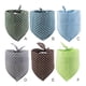 thumbnail image 5 of Greeniant Bufanda de baba para mascotas Linda toalla triangular ajustable para cuello de 25-45 cm Ropa para mascotas Azul claro, 5 of 6