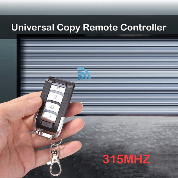 Clonación de control remoto de puerta de garaje Clon de duplicador de auto de 4 teclas (315 MHz)