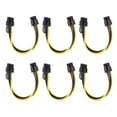 thumbnail image 2 of GPU Power Cables, PCIE Cable 6Pin To 8Pin Easy Installation Sturdy Durable Simple Operation  for OCZ for Gigabyte for TT, 2 of 7