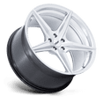 thumbnail image 2 of 18x9.5 TSW TW007 Esprit Hyper Silver Machined Wheel 5x4.5 (25mm), 2 of 3