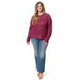 thumbnail image 3 of Jessica Simpson Women's and Women's Plus Mukami Open Knit Sweater, Sizes XS-4X, 3 of 5