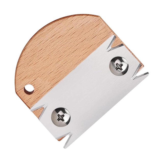 Woodworking Cortador de Bordes Manual Cepillo de Mano Recortador de Herramienta de Biselado de Madera y Acero para Adecuado a Carpinteros