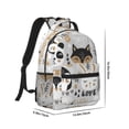 thumbnail image 2 of Yiaed Funny Animals Series Print School Backpack College Backpack Daypacks for Students High School Spacious and Durable Daypack for Work and Travel-One Size, 2 of 6