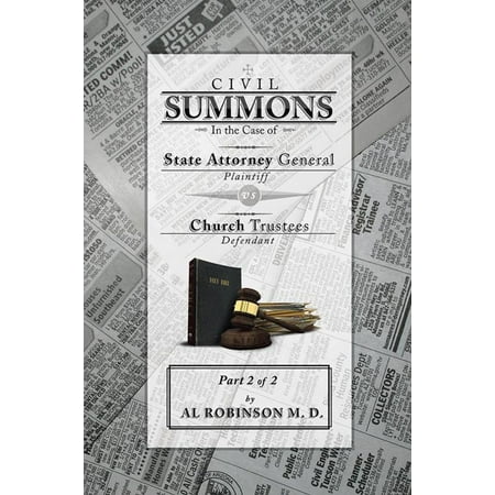 General Part (Summons: in the Case of Attorney General V. Church Trustees (How Trustees Actually Contribute to Church Lawsuits) Part 2 of 2 -)